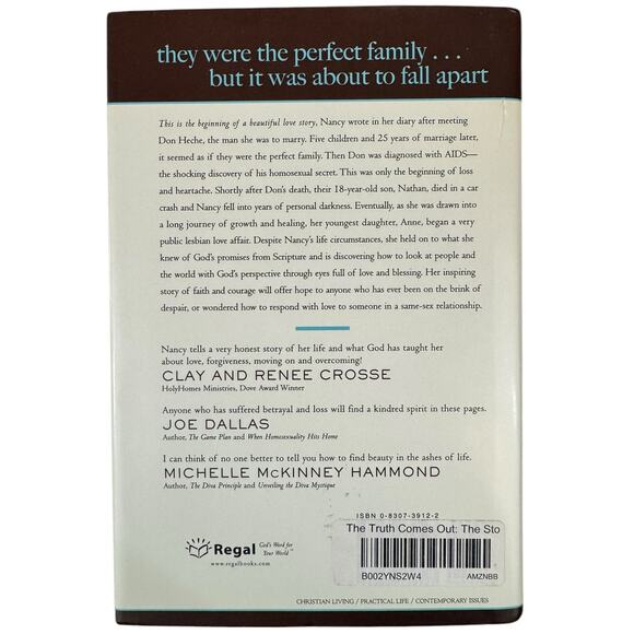 The Truth Comes Out by Nancy Heche (Hardcover) - Picture 2 of 7